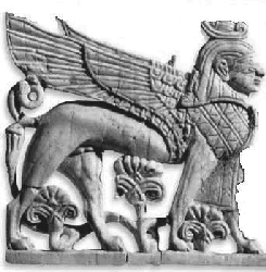 Keruv Left Assyria 9th or 8th century Ivory